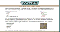 Desktop Screenshot of davedoyle.com